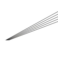 10Pcs Tige carbone 1mm x 500mm