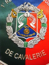 FANION (CANNETILLE) FOREIGN LEGION CAVALRY 1ST REC