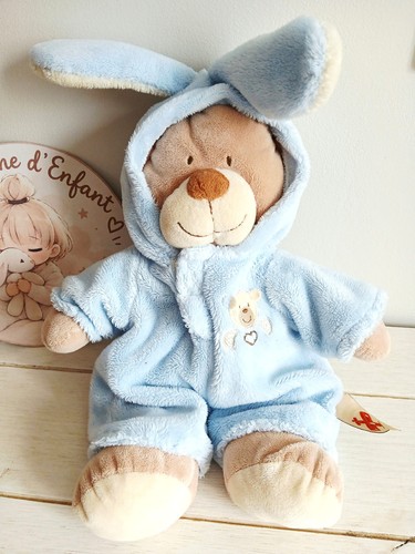Nicotoy doudou peluche ours