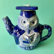 Théière vintage forme hibou