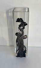 Ancien jugendstil vase verre