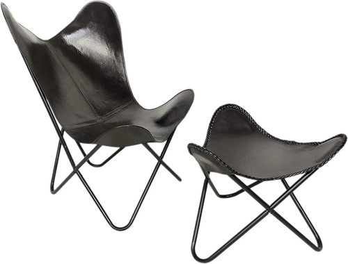 Fauteuil papillon noir parrys - papillon,
