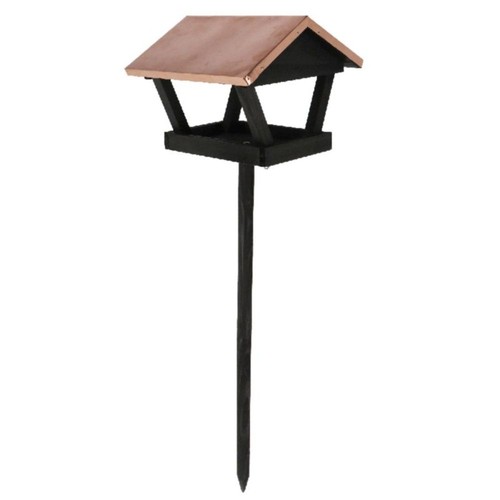 Mangeoire sur piquet noire - mangeoire,