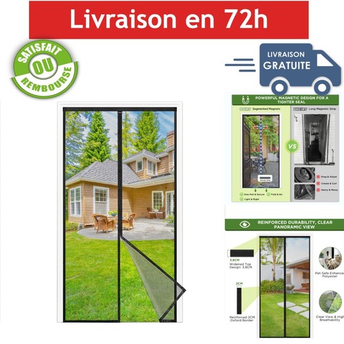 Moustiquaire magnétique