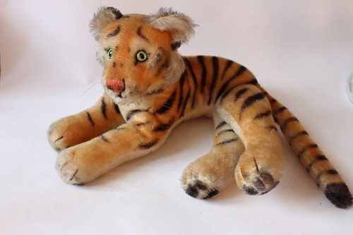 Steiff plush tiger toys - steiff,