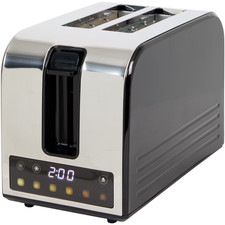 ✅Grille-pain digital Toaster 750 watts Automatique avec 6 niveaux réglables