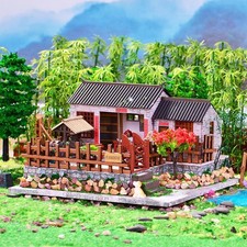 Miniature de maison de poupée