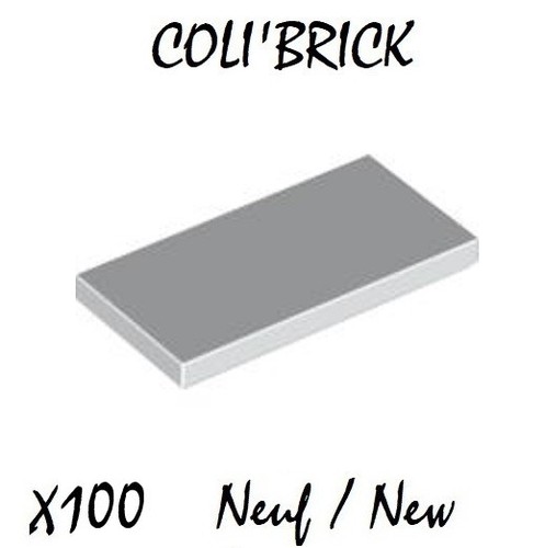 Lego 87079 100x plaque lisse - 100x,
