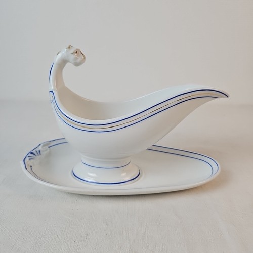 Saucière porcelaine - saucière, en