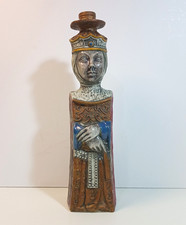 Bouteille décorative grès /