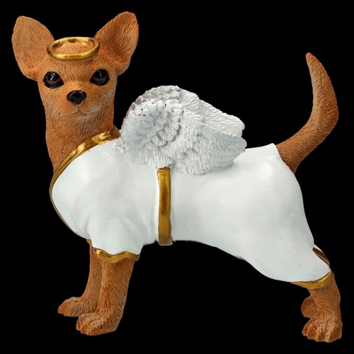 Figurine chihuahua ange - figurine, de