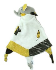 Doudou plat Sauthon Elephant