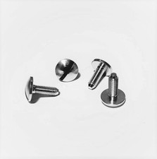 lot de 4 vis couleur argent de