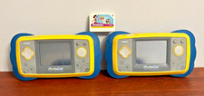 2 Vtech Mobigo Touch Learning System Blue/Yellow with 1 Game READ!!!