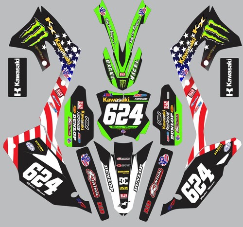 Graphics for kawasaki kx450f - graphics,