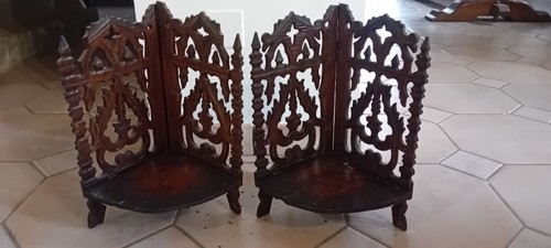 Paire petites étagères - paire, d