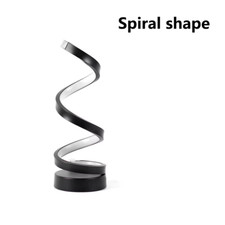Dimmable Led Table Lamp USB 5V Night Light Modern Spiral Desk Room Decoration Be