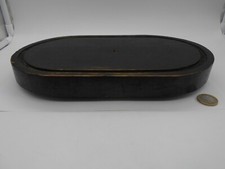 Ref 04: SUPERB LARGE WOODEN BASE FOR STATUE / SCULPTURE / PENDULUM 19TH CENTURY