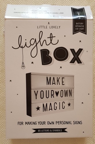 Light box - à, lumière)