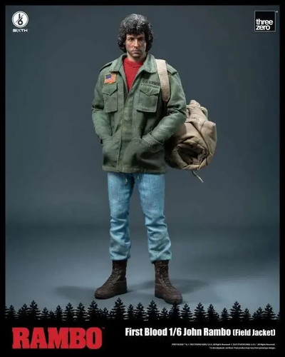 Figurine articulée rambo - figurine,