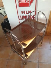 TABLE DESSERTE BAR A ROULETTES