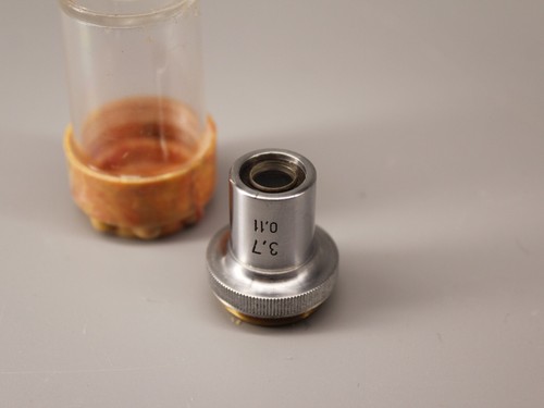 Objectif microscope lomo x - lomo, 3,7