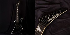 Jackson Usa Custom Shop Kelly Black With White Bevels And Kahler 1986 Safe deliv