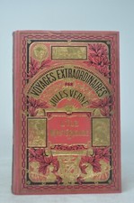 L'Ile Mysterieure Jules Verne Collection Hetzel Hachette  illustrations FAIVRE