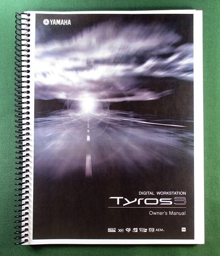 Yamaha tyros owner manual - 3, owner's
