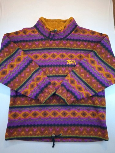 Polaire aztèque crazy pattern - polaire,