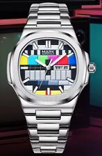 Montre Homme Rétro-TV ⌚? – Une Touche Vintage au Poignet !