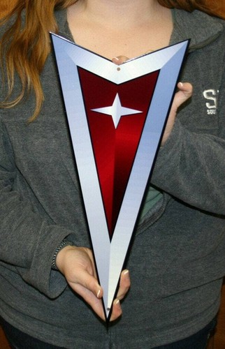 Pontiac arrow emblem - emblem, flat