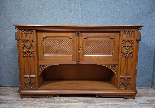 Grand buffet ancien chêne - buffet,