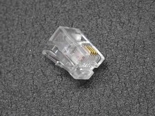 Lot x12 : fiche modulaire RJ11 6P4C (6 positions 4 contacts)