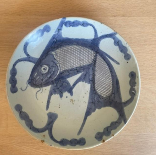 Assiette chinoise dynastie - chinoise,