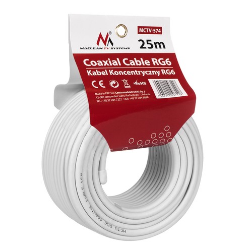 Câble coaxial satellite