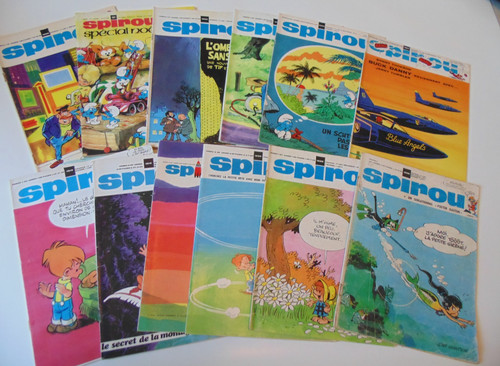 Spirou lot magazines - spirou,