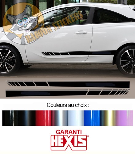 Bandes stripes pour opel - x,