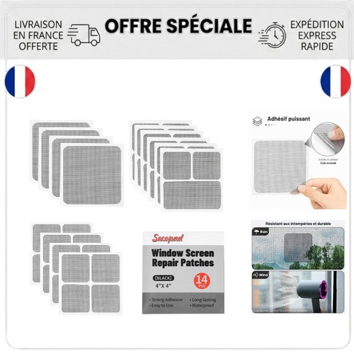 Kit réparation moustiquaire - réparation,