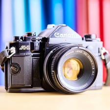 Canon A-1 + Canon 50mm f/1.8