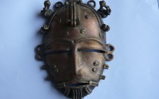 Masque Africain en bronze