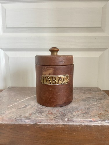 Ancien pot tabac céramique - tabac,