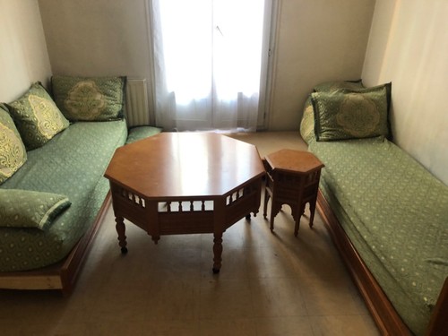 Salon marocain lit de - et,