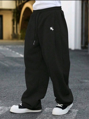 Pantalones chándal sueltos - pantalones, de