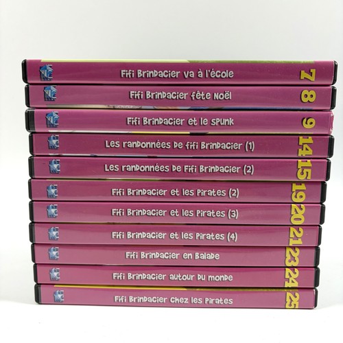 Fifi brindacier lot dvd - lot,