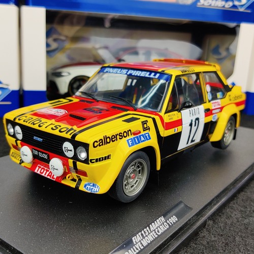 Solido fiat 131 abarth rallye - fiat,
