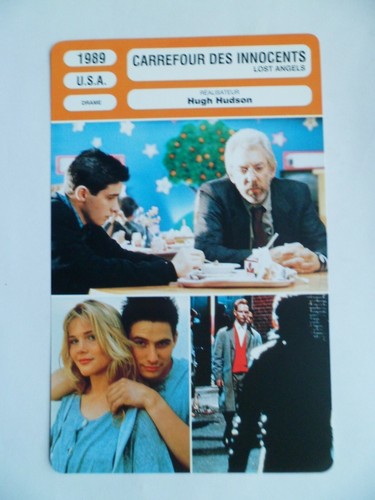 Carte fiche cinema 1989 - fiche,