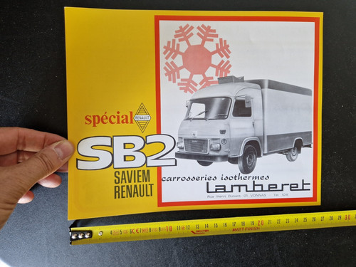 Catalogue saviem renault sb2 - ,