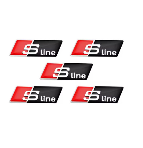 Logo embleme audi sline - embleme,