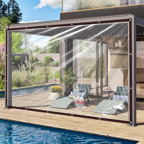 Bâche transparente avec